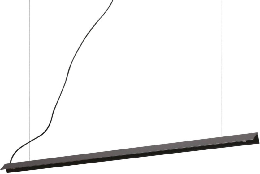 Ideal Lux LED-pendel V-Line, svart