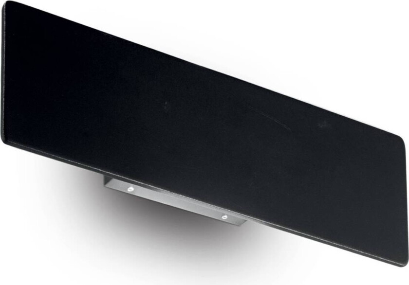 LED-vegglampe Zig Zag svart, bredde 29 cm