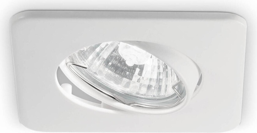 Downlight Lounge, kvadrat, hvit