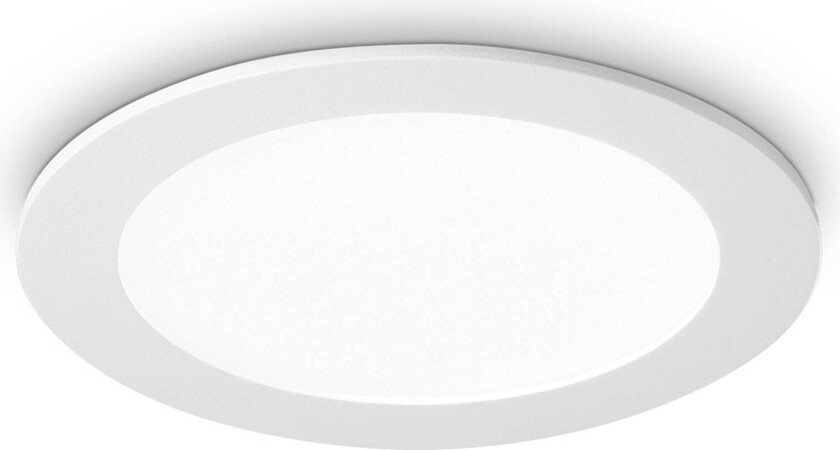 LED-taklampe Groove round, 3 000 K, 22,7 cm