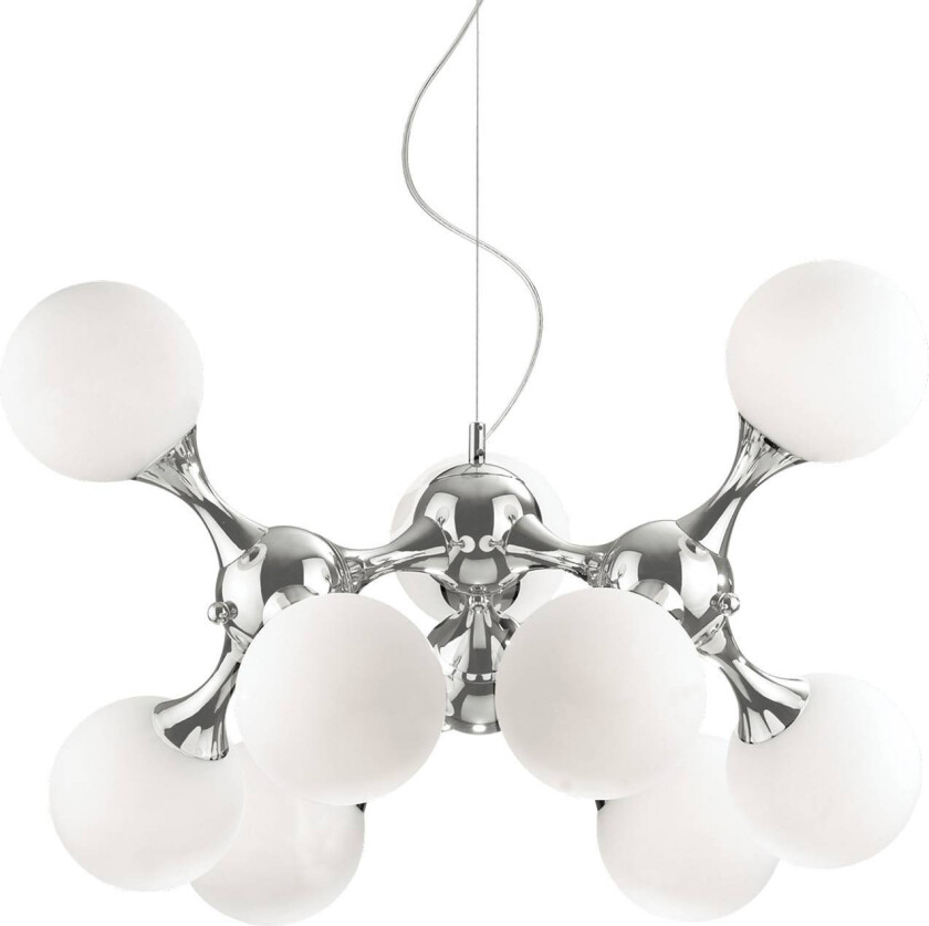 Hengelampe Nodi Bianco Ø 80 cm