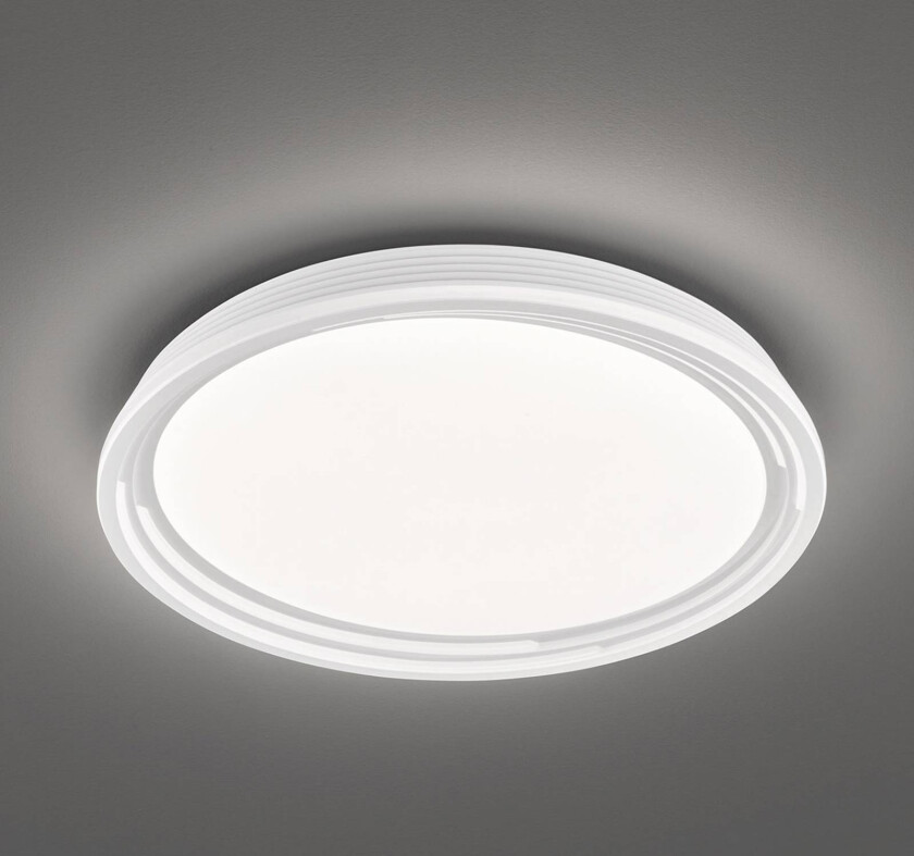 LED-taklampe Dua, dimbar, Ø 43 cm