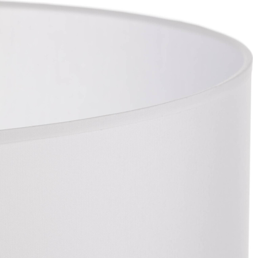 Lampeskjerm Alba, Ø 40 cm, E27, hvit