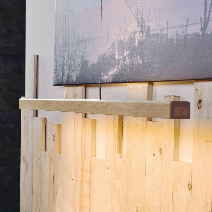 Leonora hengelampe up&down 121 cm natur