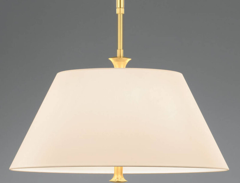 Hengelampe Royce, høydejusterbar, krem