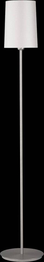 Gulvlampe Havana med perlemoreffekt, kremhvit