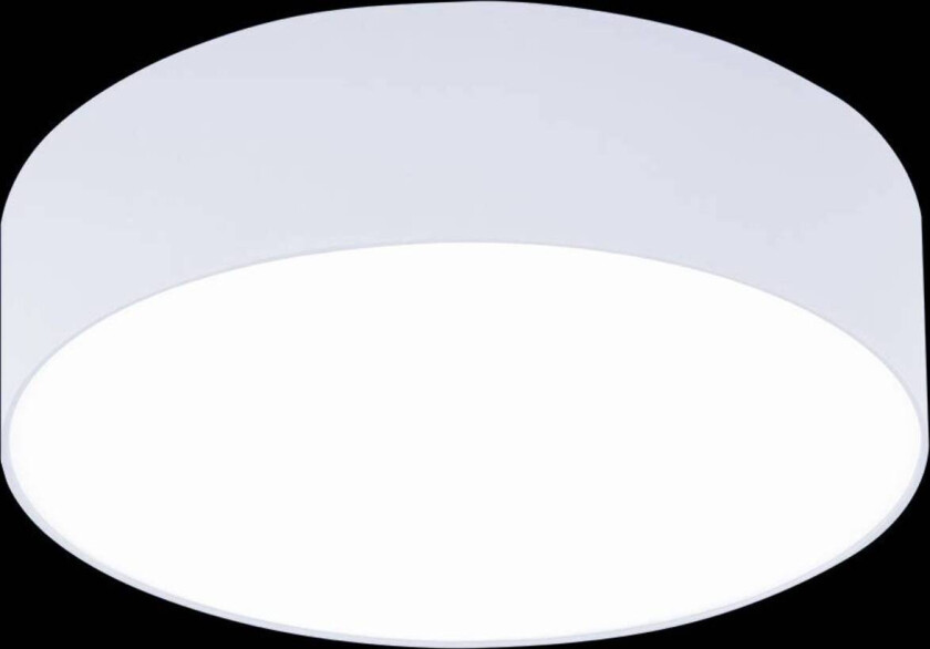 Hvit taklampe Mara, 50 cm