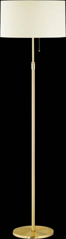 Stålampe Loop med messingutseende