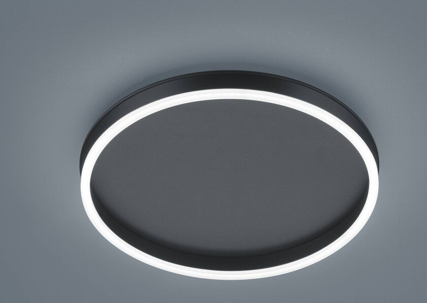 Sona LED-taklampe, svart, Ø 40 cm