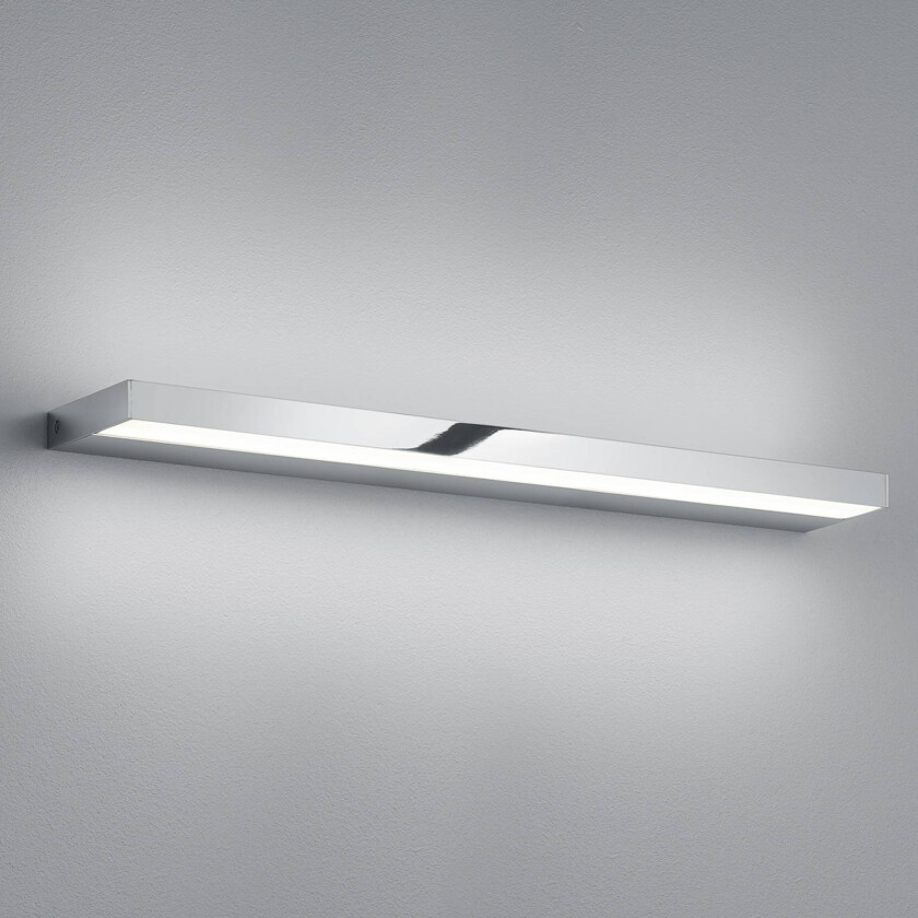 Slate LED-vegglampe, krom, 60 cm