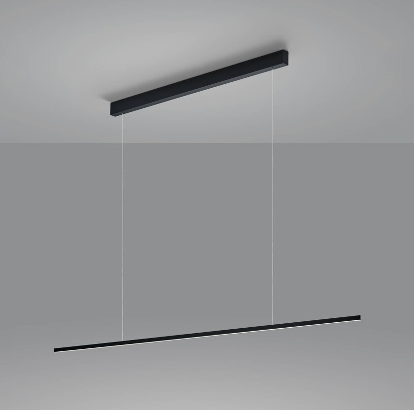 Loopy LED-hengelampe med akrylspreder