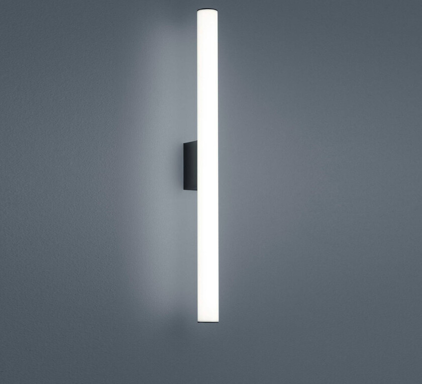 Loom speil lys svart 60 cm