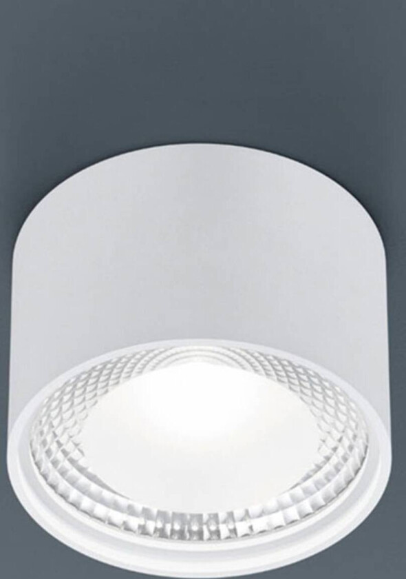 Kari LED-taklampe, rund, hvit