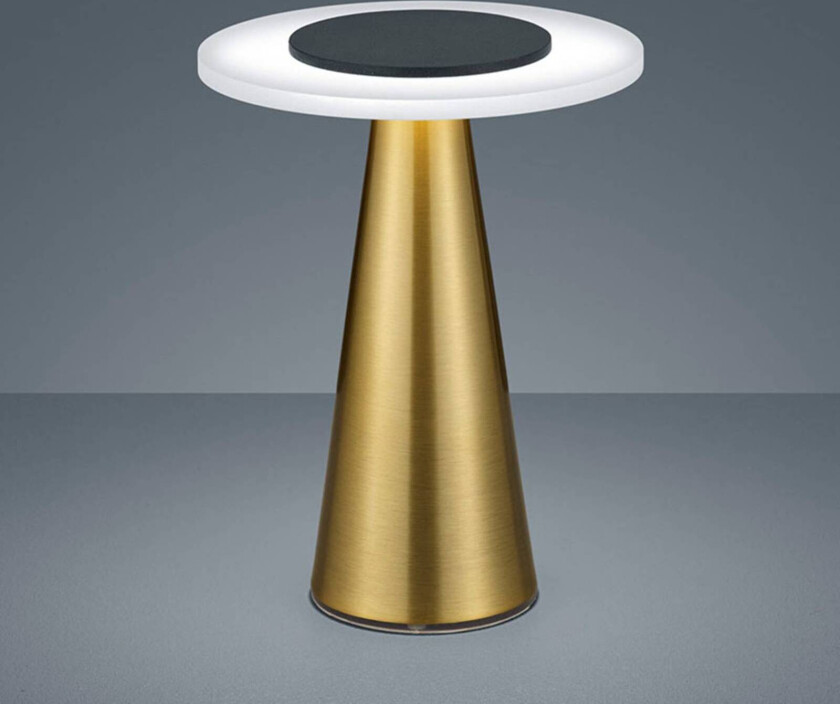 Bax bordlampe med touchdimmer, messing