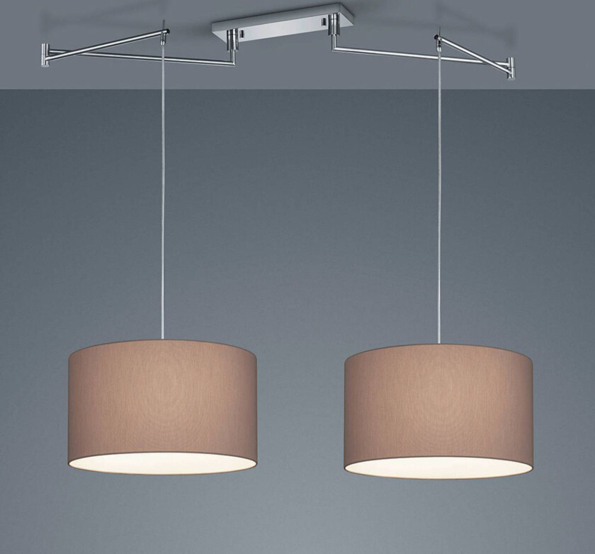 Certo hengelampe, 2 lyskilder mokka