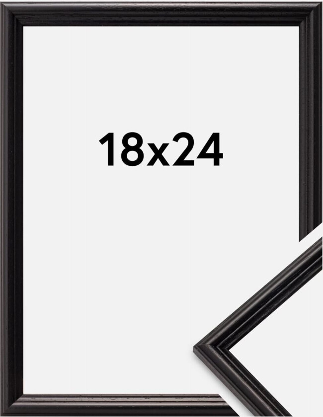 Ramme Horndal Akrylglass Svart 18x24 Cm