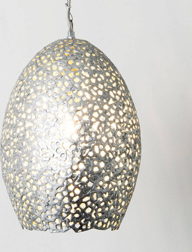 Cavalliere pendellampe, sølv, Ø 22 cm