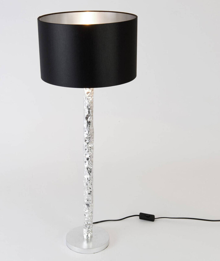 Bordlampe Cancelliere Rotonda svart/sølv 79 cm
