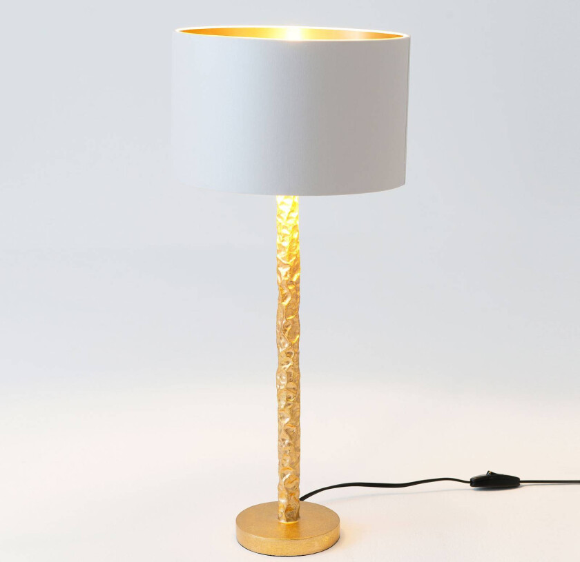 Bordlampe Cancelliere Rotonda hvit/gull 57 cm