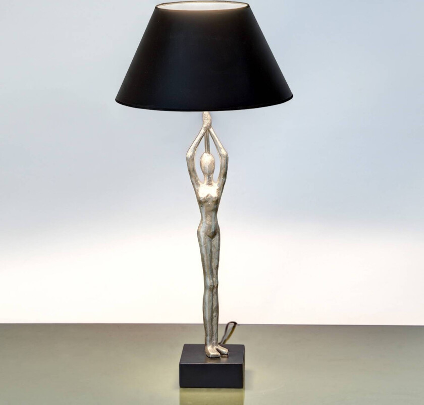 Bordlampe Ballerino med figur