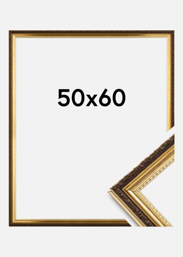 Ramme Abisko Akrylglass Gull 50x60 Cm