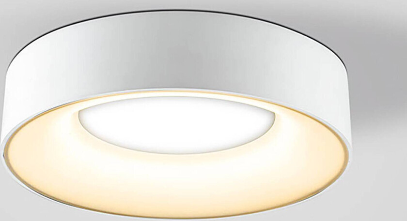 Sauro LED-taklampe, Ø 30 cm, hvit