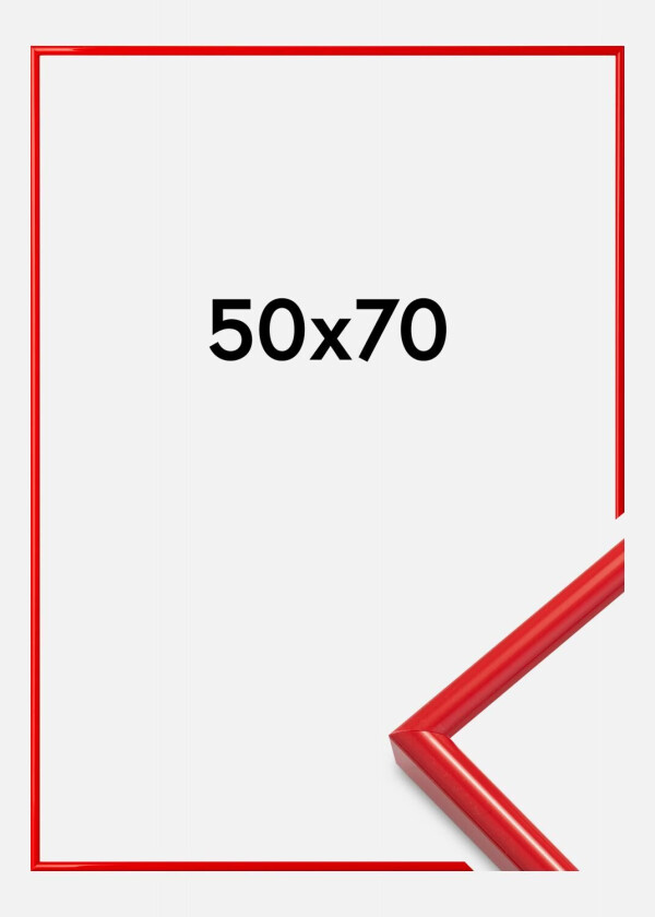 Ramme Galeria Rød 50x70 Cm