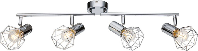 Bevegelig spot - taklampe Daiva 4 pkt.