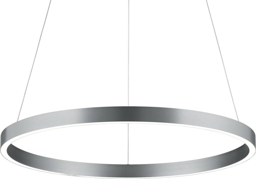 LED-hengelampe Svea-L 60 nikkel