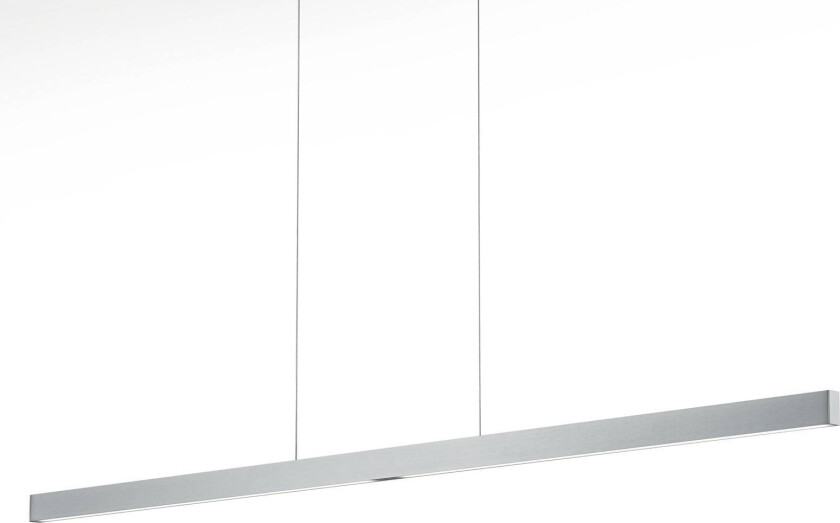 LED-hengelampe Linn-L 128, nikkel