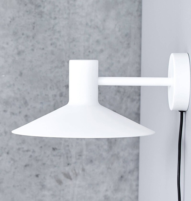 FRANDSEN Minneapolis vegglampe hvit matt
