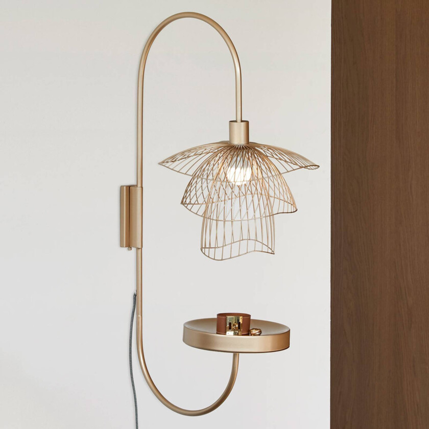 Papillon XS vegglampe krem