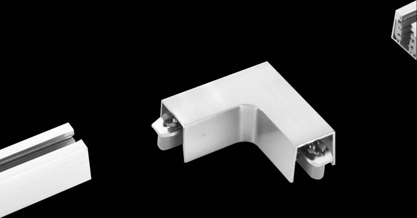 Hjørneskjøt for skinne HV-track4 m6