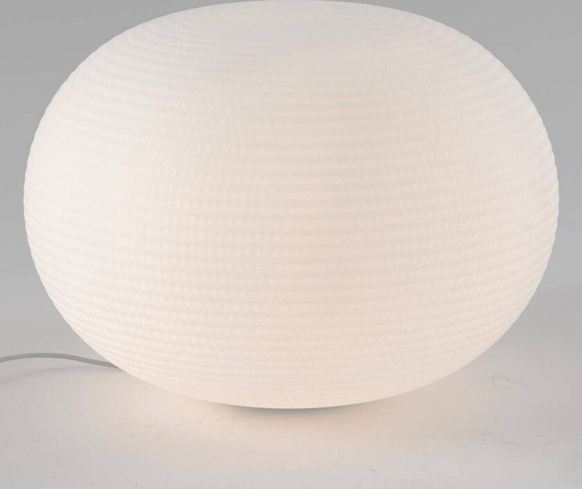 Designer bordlampe Bianca av glass, 50 cm