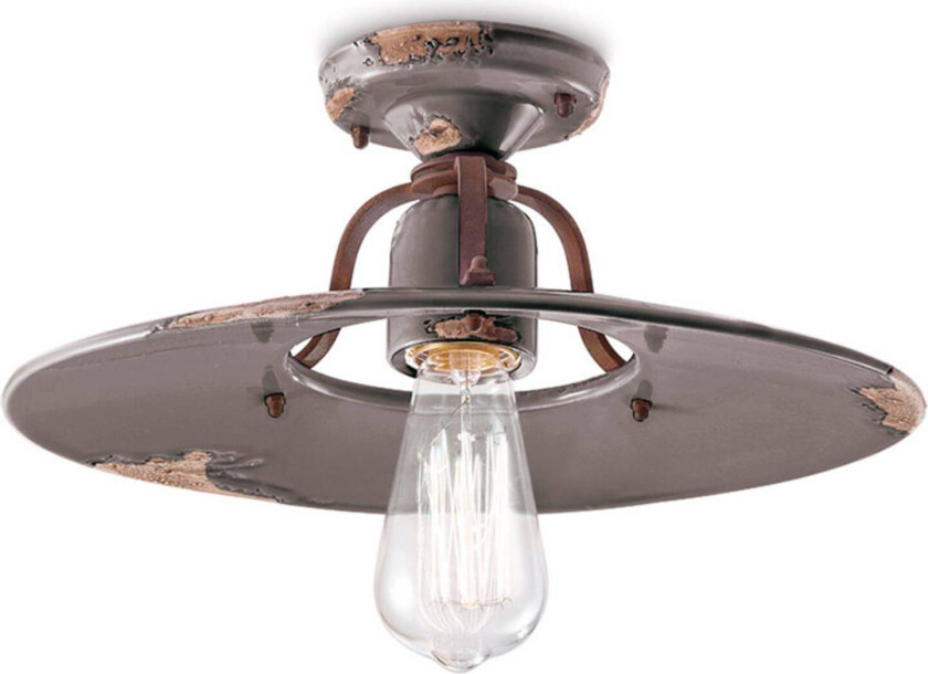 Vintage-taklampe C1445 i due 40 cm