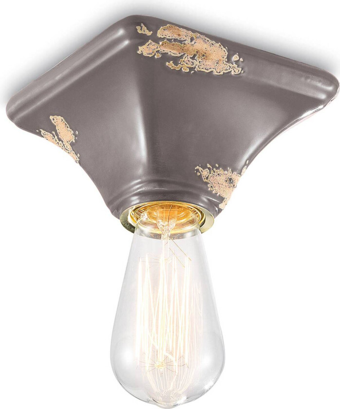 Vintage taklampe C135 due