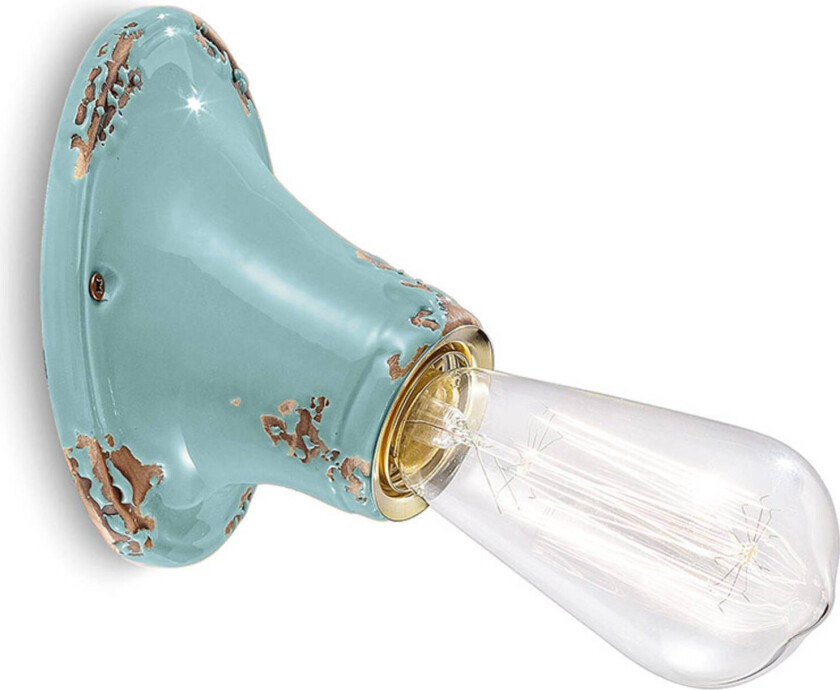 Vegglampe i vintagestil C115 turkis