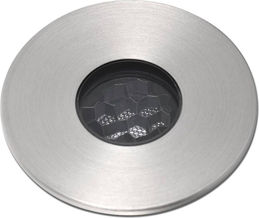 LED innfelt spot Grund, nikkelfarget, Ø 3,5 cm, aluminium/rustfritt stål