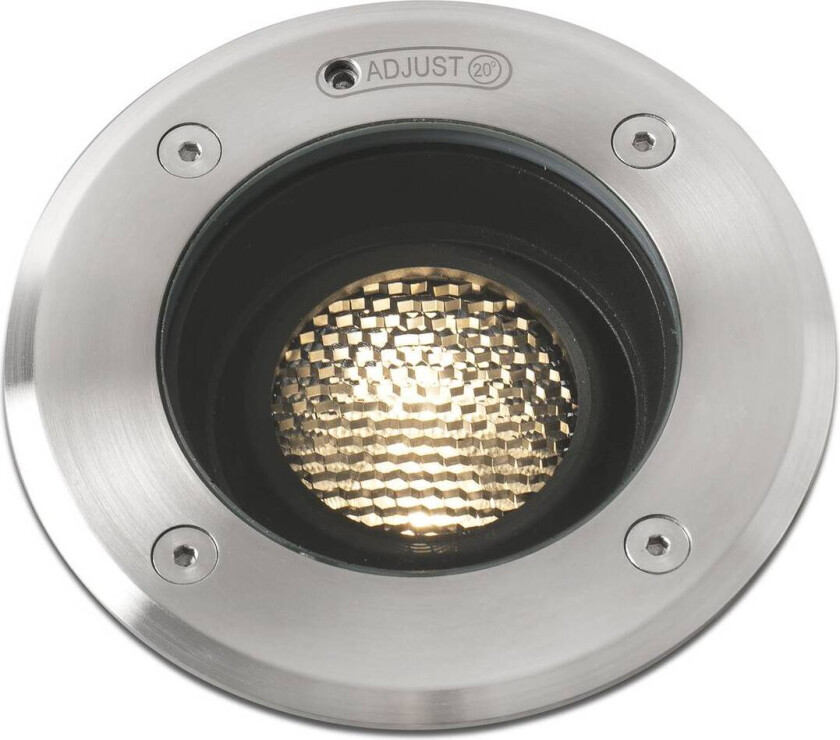 Geiser innfelt LED-lampe, sjøvannsbestandig, 13 cm, 10°