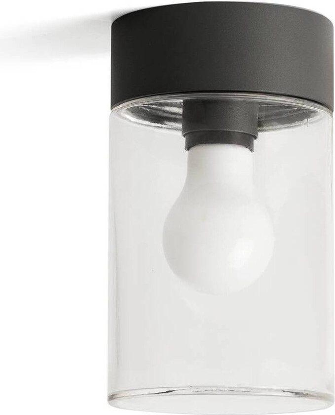 Utendørs taklampe Kila, gjennomsiktig