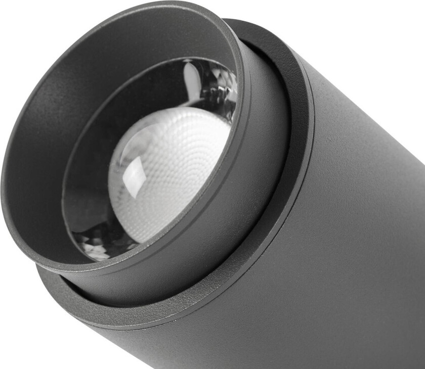 Utendørs LED-veggspot Plom, mørkegrå