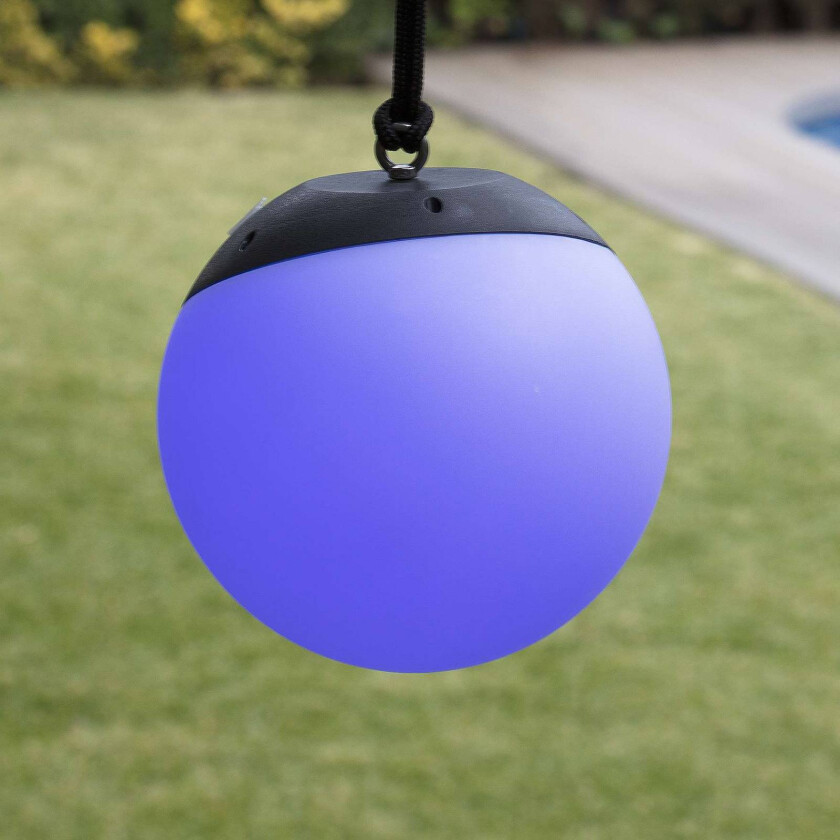 Utendørs LED- pendellampe Voila, mobil, RGBW