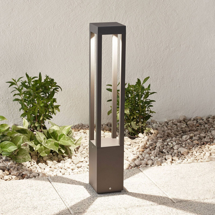 Effektivt Agra LED-gatelykt i mørkegrått