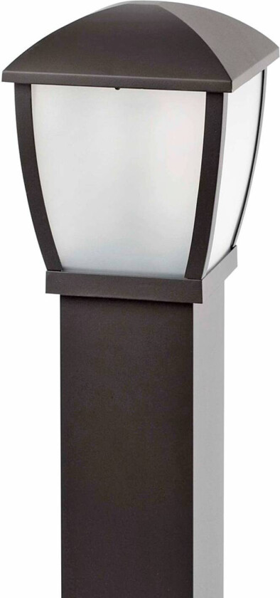 Wilma gatelykt i aluminium