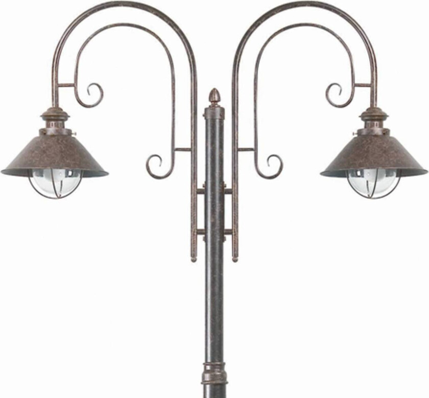 Nautica lyktestolpe med to lys