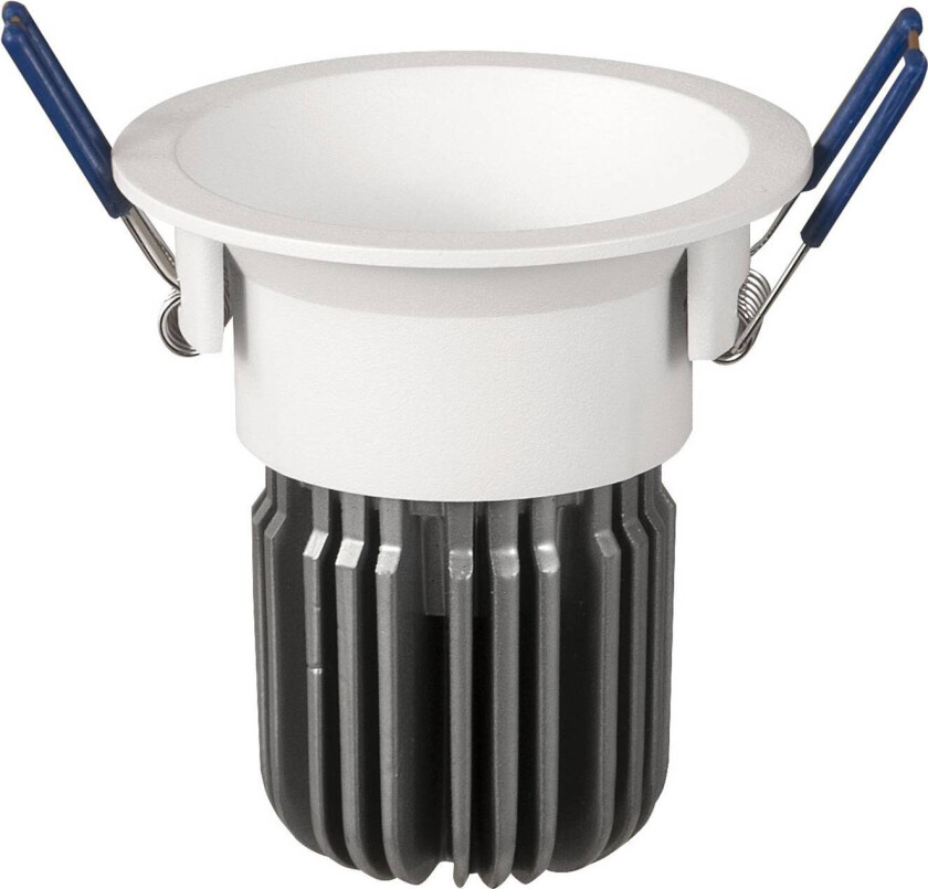 LED-downlight Toodle, rund, symmetrisk, hvit