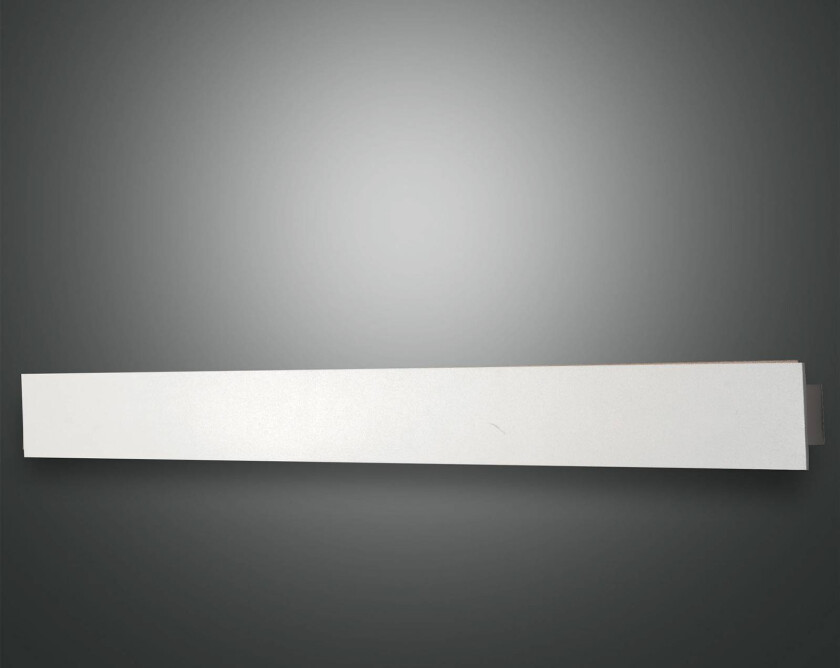 LED-vegglampe Lotus, hvit, 93 cm lang