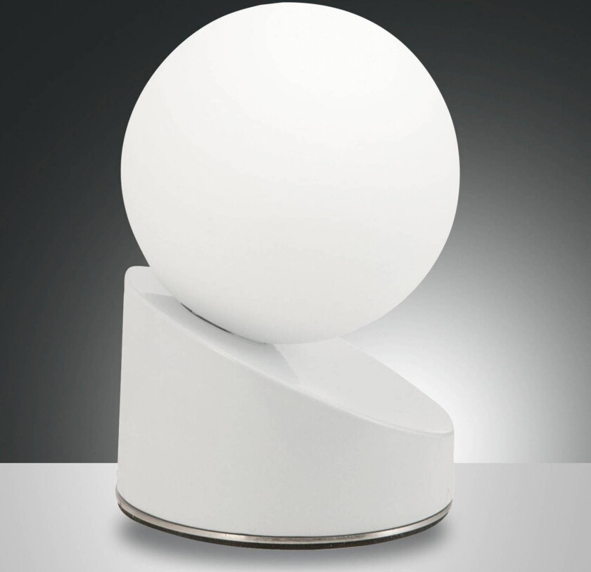 LED-bordlampe Gravity, hvit