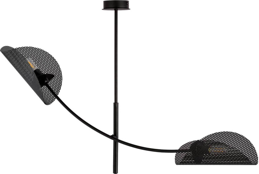 Gladio taklampe, svart, to lys