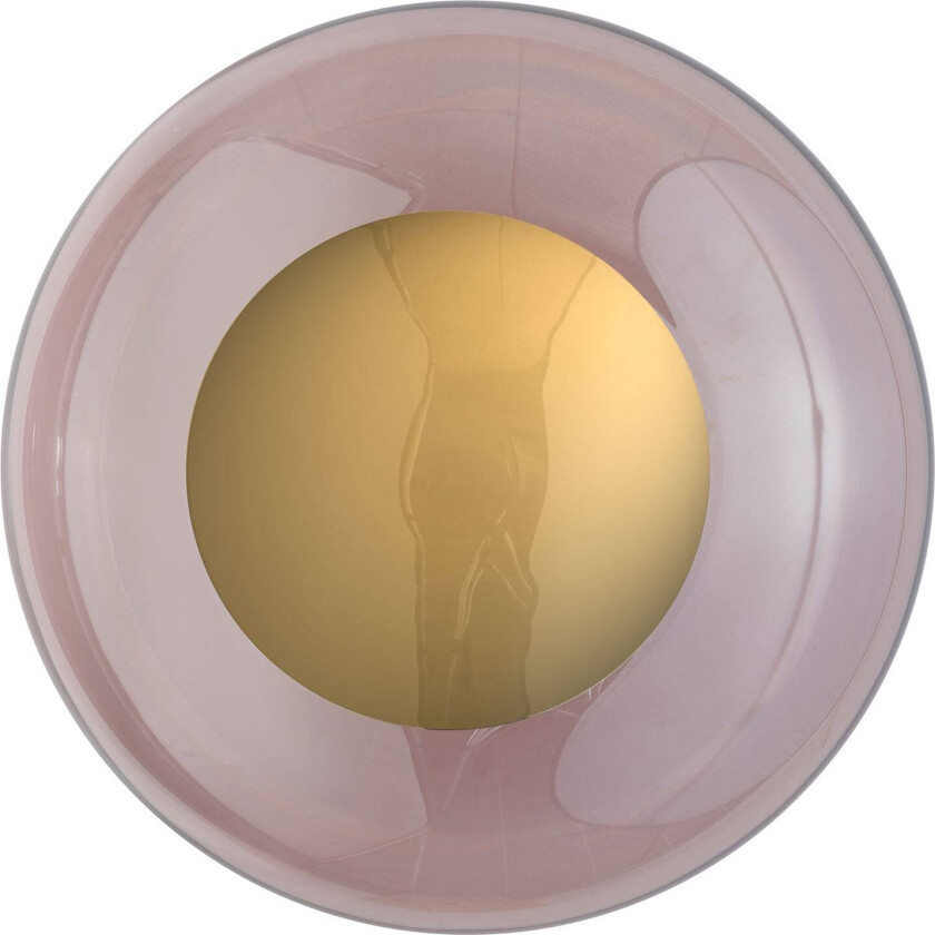 EBB & FLOW Horizon fatning gull//rosébrun, Ø 36cm